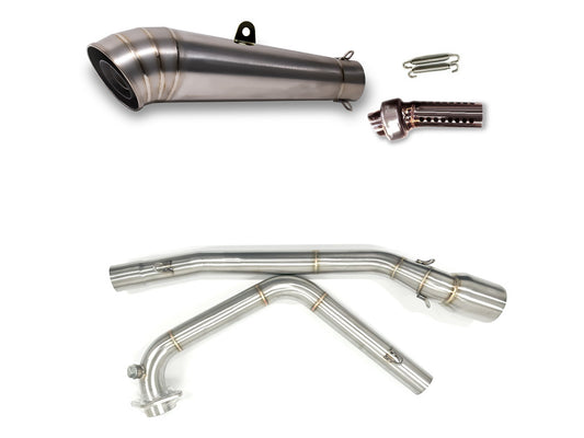 スズキ GSX-R125 / GSX-S125 2017-2024 LCIPARTS GP チタンフルエキゾーストマフラー