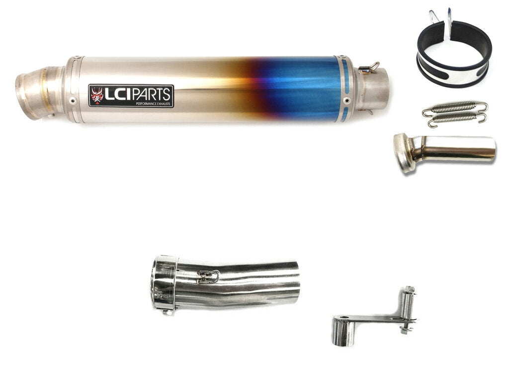 ホンダ CRF1100L AFRICA TWIN 2016-2024 LCIPARTS ラウンドフルチタンスリップオンマフラー