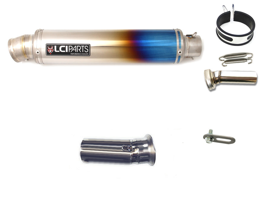 KTM 1050 1090 1190 1290 Adventure LCIPARTS ラウンドフルチタンスリップオンマフラー