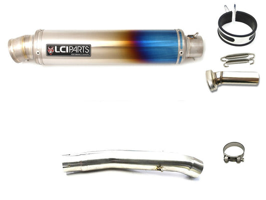 スズキ GSX-R1000 K5K6 2005-2006 LCIPARTS ラウンドフルチタンスリップオンマフラー