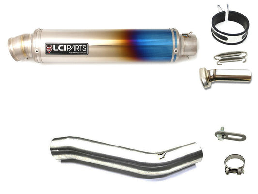 ヤマハ YZF-R1 1997-2001 LCIPARTS ラウンドフルチタンスリップオンマフラー