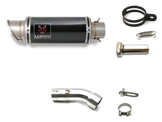 BMW C600 SPORT 2012-2015  LCIPARTS ショートカーボンスリップオンマフラー
