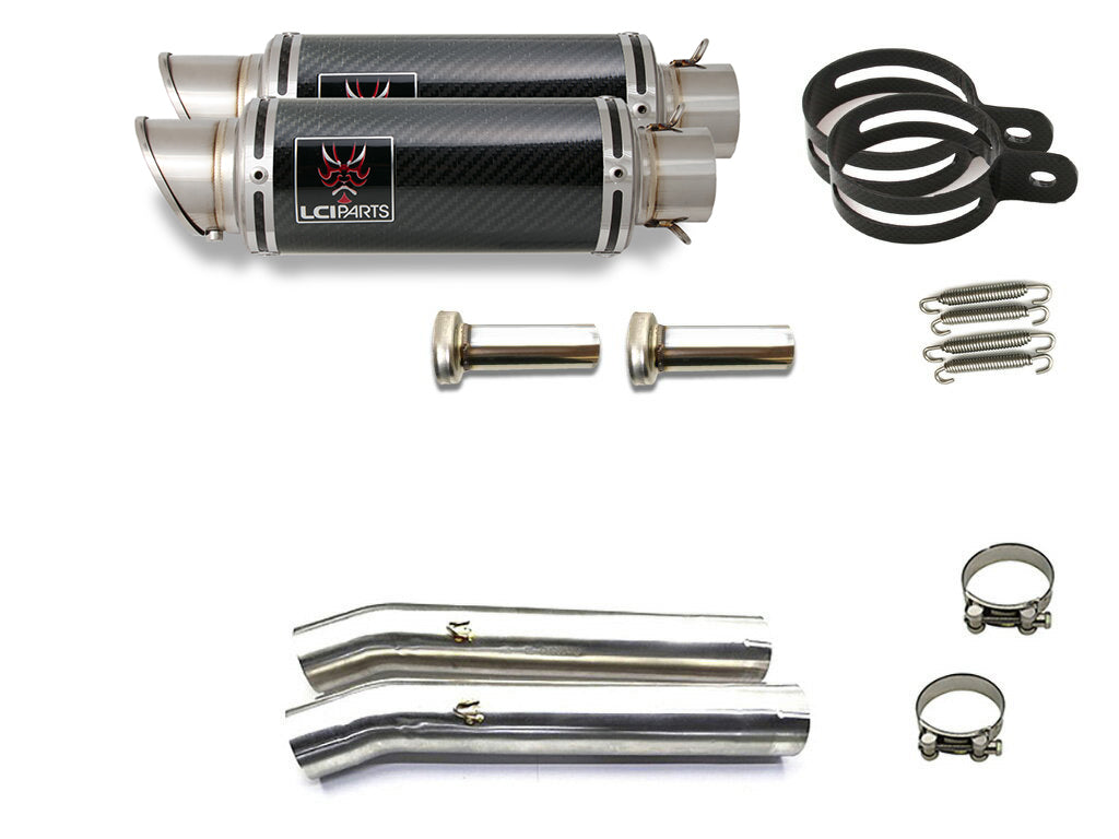ホンダ CB1100EX 2014-2016 LCIPARTS ショートカーボンスリップオンマフラー