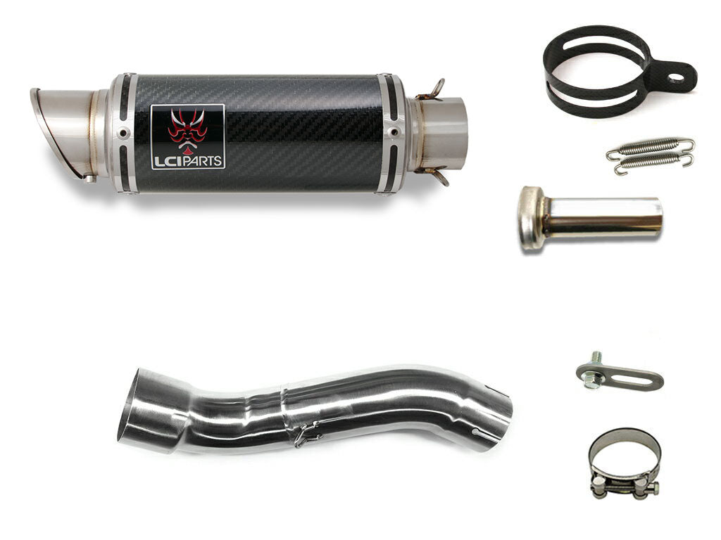 ホンダ CB750 HORNET 2025- LCIPARTS ショートカーボンスリップオンマフラー