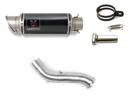 ハスクバーナ  Husqvarna ノーデン901 NORDEN 901 2022-2024 LCIPARTS ショートカーボン スリップオン マフラー