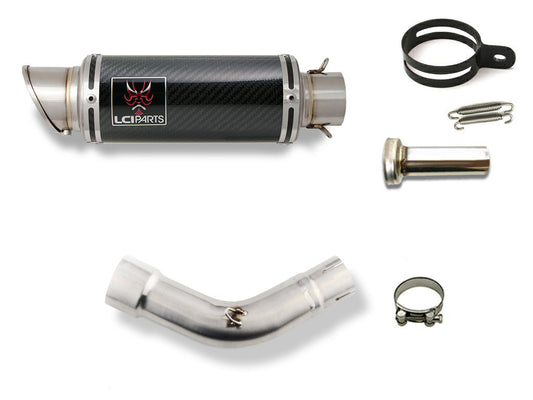 カワサキ エリミネーター ELIMINATOR ELIMINATOR SE 2023-2025 LCIPARTS ショートカーボン スリップオン マフラー