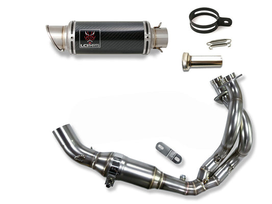 カワサキ Z650RS 2022-2023 LCIPARTS ショートカーボンフルエキゾーストマフラー