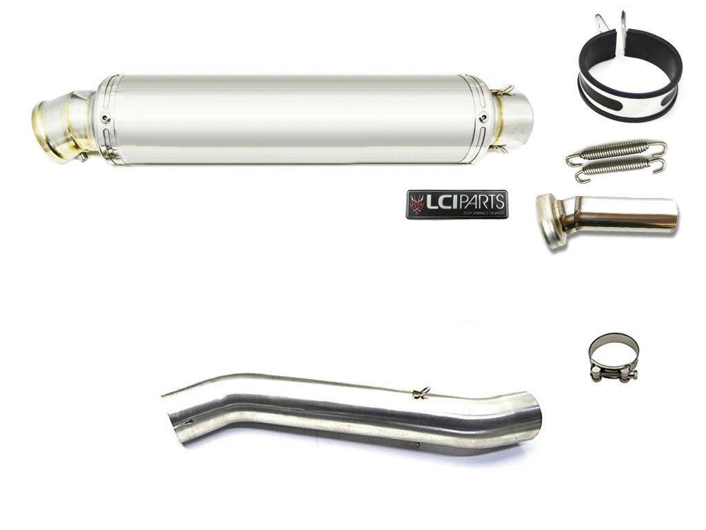 ホンダ CBR600F4i 2001-2006 PC35 LCIPARTS ラウンドステンレススリップオンマフラー