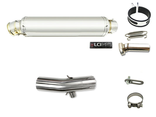 ホンダ NT1100 2022-2025 (8BL-SC84) LCIPARTS ラウンドステンレス スリップオン マフラー