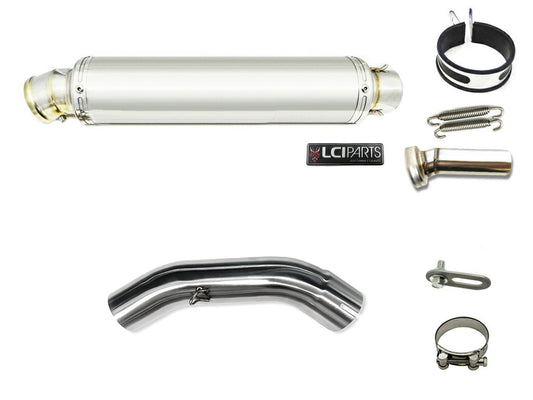 ハスクバーナ  Husqvarna ヴィットピレン250 401 VITPILEN 250 401 2020-2023 LCIPARTS ラウンドステンレス スリップオン マフラー
