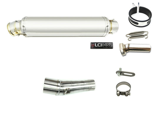カワサキ NINJA250 ニンジャ250 Z250 2013-2017 LCIPARTS ラウンドステンレススリップオンマフラー