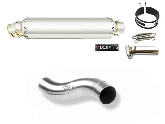 カワサキ Z900 2020-2024 LCIPARTS ラウンドステンレススリップオンマフラー