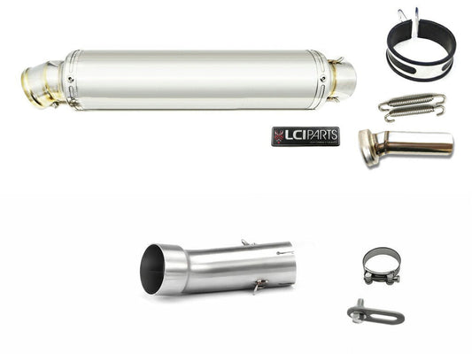 カワサキ Z500 2019-2024 LCIPARTS ラウンドステンレススリップオンマフラー