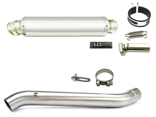 スズキ GSX-R1000 K9L1 2009-2011 4in1 LCIPARTS ラウンドステンレススリップオンマフラー