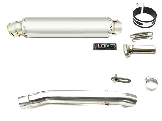 スズキ GSX-R400R 1990-1995 LCIPARTS ラウンドステンレススリップオンマフラー