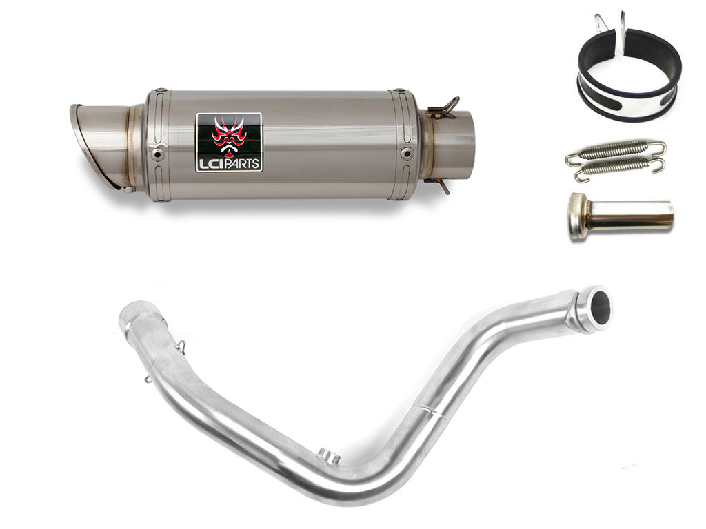 BMW G310R G310GS 2016-2025 LCIPARTS ショートステンレスフルエキゾーストマフラー