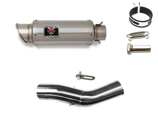 DUCATI モンスター1200 2014- LCIPARTS ショートステンレススリップオンマフラー