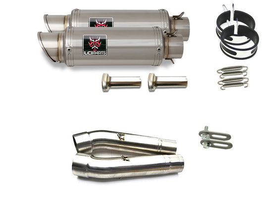 DUCATI モンスターS4 MONSTER S4 LCIPARTS ショートステンレススリップオンマフラー