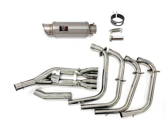 LCIPARTS ショートステンレスフルエキゾーストマフラー ホンダ CB400SF CB400SB NC42 2018-2022