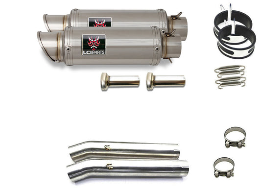 ホンダ CBR1100XX X-11 1997-2007 LCIPARTS ショートステンレススリップオンマフラー