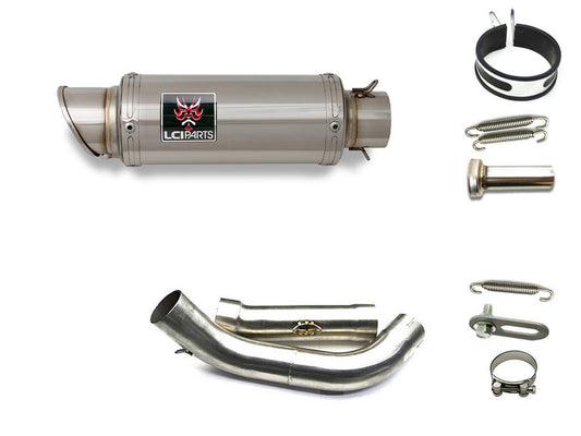 ホンダ HORNET250 ホーネット250 LCIPARTS ショートステンレススリップオンマフラー