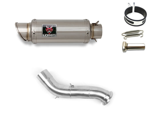 ハスクバーナ  Husqvarna ノーデン901 NORDEN 901 2022-2024 LCIPARTS ショートステンレス スリップオン マフラー
