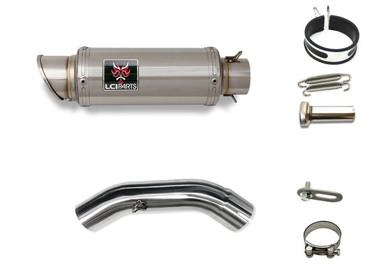 ハスクバーナ  Husqvarna ヴィットピレン250 401 VITPILEN 250 401 2020-2023 LCIPARTS ショートステンレス スリップオン マフラー