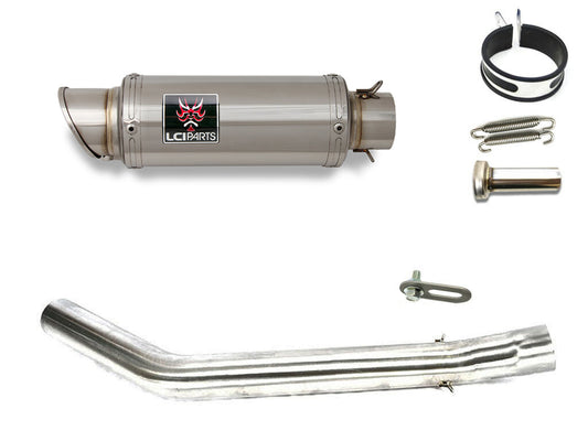 カワサキ 1400GTR 2008-2016 LCIPARTS ショートステンレススリップオンマフラー