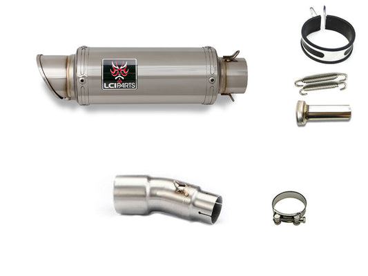 カワサキ NINJA250R ニンジャ250R 2008-2012 LCIPARTS ショートステンレススリップオンマフラー