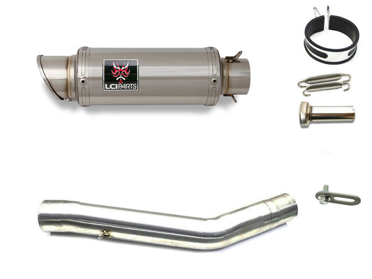 カワサキ Z750 2007-2012 LCIPARTS ショートステンレススリップオンマフラー