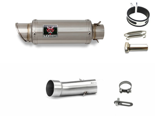 カワサキ Z500 2019-2024 LCIPARTS ショートステンレススリップオンマフラー