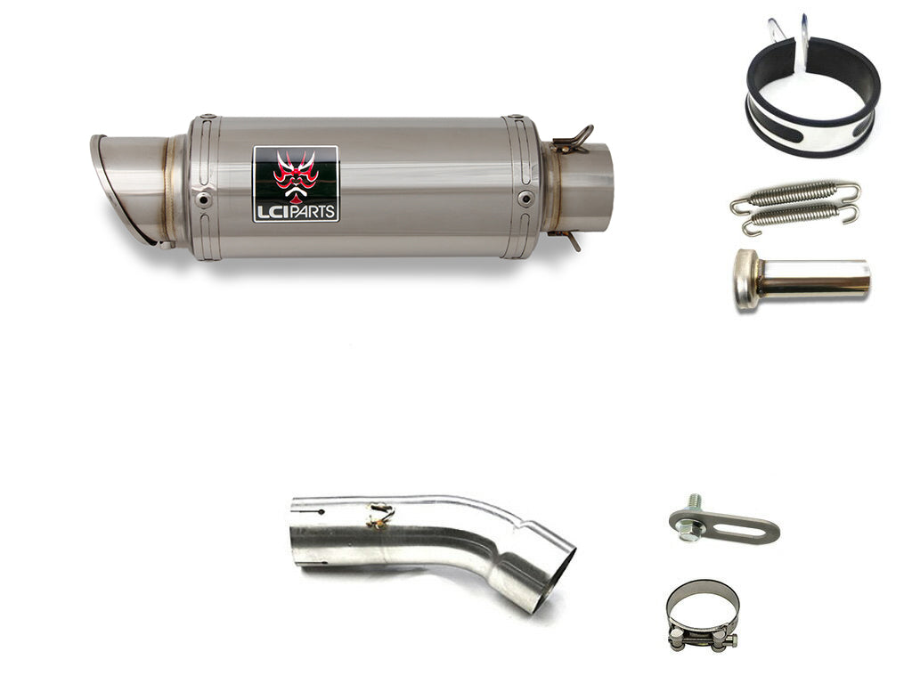 スズキ GSR750 2010-2016 LCIPARTS ショートステンレススリップオンマフラー