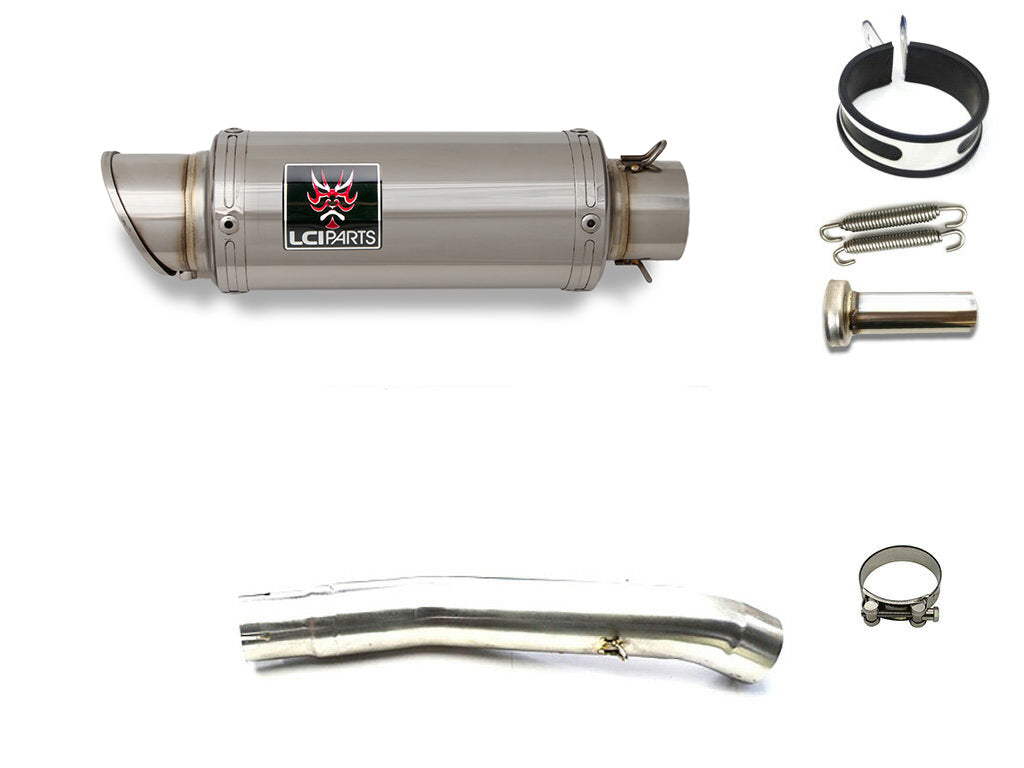 スズキ GSX-R1000 K5K6 2005-2006 LCIPARTS ショートステンレススリップオンマフラー