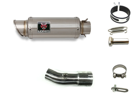 スズキ GSX-R1000 L2L6 2012-2016 LCIPARTS ショートステンレススリップオンマフラー