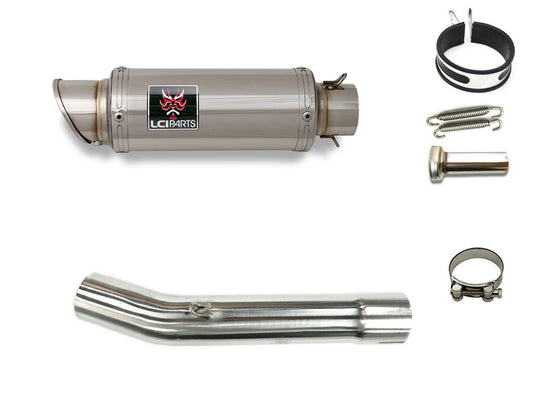 ヤマハ FZR250R 1988 3HX LCIPARTS ショートステンレススリップオンマフラー