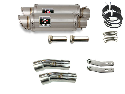 ヤマハ V-MAX1700 2009-2020 LCIPARTS ショートステンレススリップオンマフラー