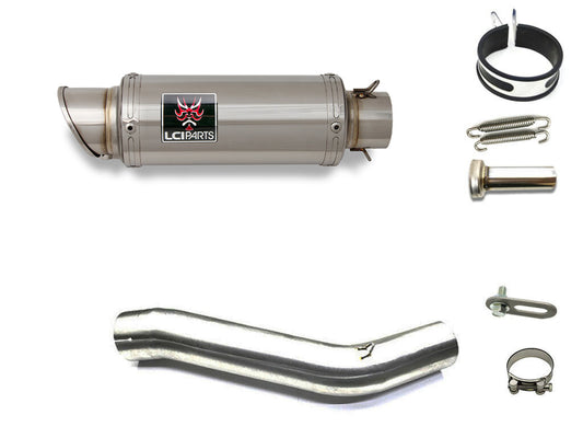 ヤマハ YZF-R1 1997-2001 LCIPARTS ショートステンレススリップオンマフラー