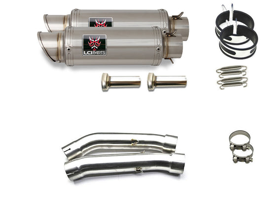 ヤマハ YZF-R1 2004-2006 LCIPARTS ショートステンレススリップオンマフラー