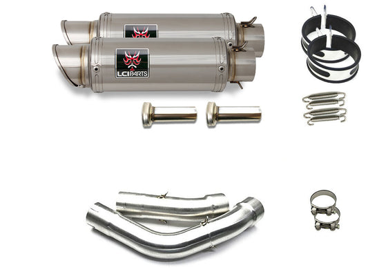 ヤマハ YZF-R1 2009-2014 LCIPARTS ショートステンレススリップオンマフラー