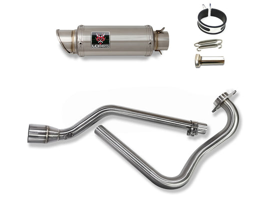 ヤマハ FZ25 FZS250 2017-2025 LCIPARTS ショートステンレスフルエキゾーストマフラー