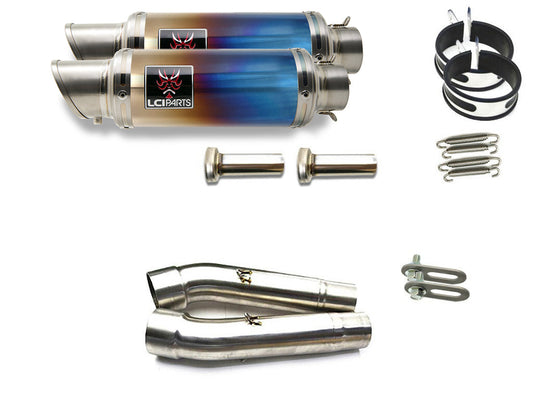 DUCATI モンスターS4 MONSTER S4 LCIPARTS ショートチタンスリップオンマフラー
