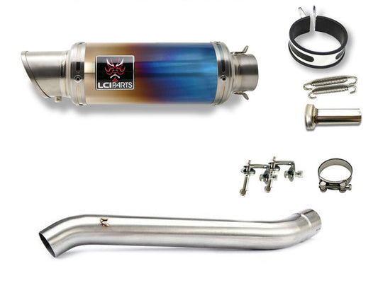 ホンダ CBR1000RR 2004-2007 SC57 LCIPARTS ショートチタンスリップオンマフラー