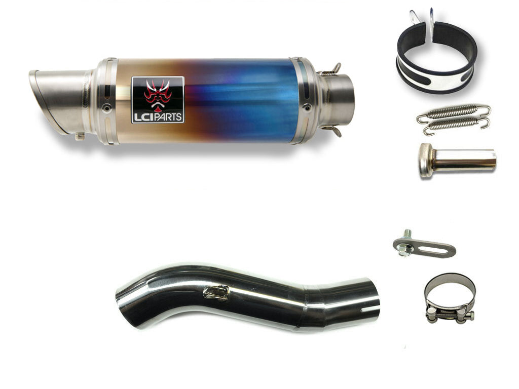 ホンダ 400X 2013-2015 LCIPARTS ショートチタンスリップオンマフラー