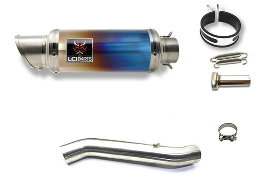 ホンダ CBR600F4i 2001-2006 PC35 LCIPARTS ショートチタンスリップオンマフラー