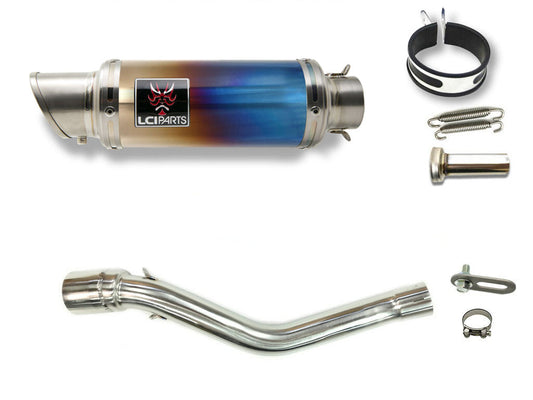 ホンダ CRF250 RALLY 2017-2020 LCIPARTS ショートチタンスリップオンマフラー