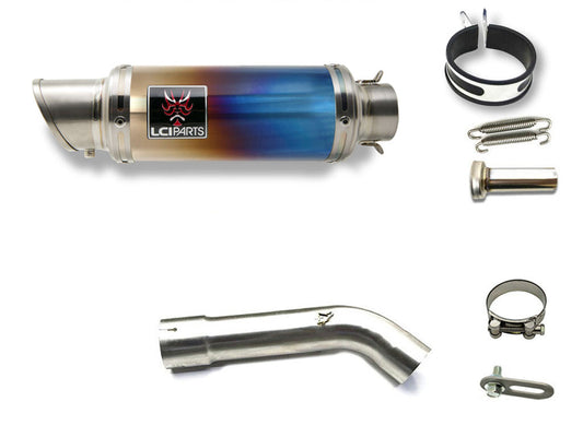 ホンダ VFR800X 2014-2016 LCIPARTS ショートチタンスリップオンマフラー