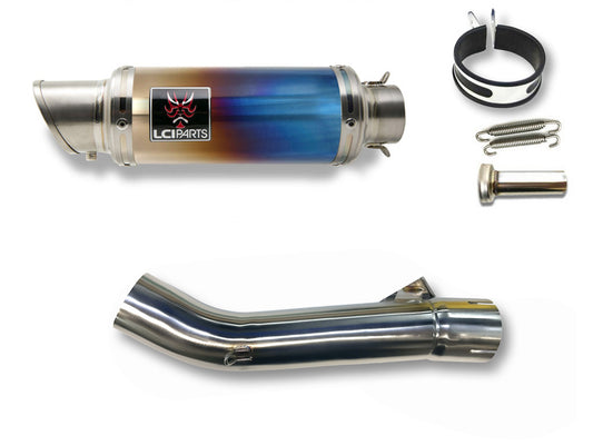 ホンダ CB1000F / CB1000F SE 2025-2026 LCIPARTS ショートチタンスリップオンマフラー