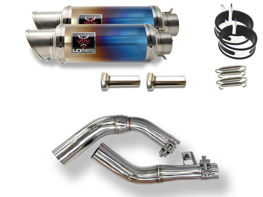 ホンダ CBF1000 2006-2010 LCIPARTS ショートチタンスリップオンマフラー