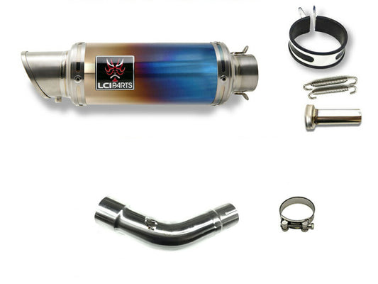カワサキ エリミネーター ELIMINATOR ELIMINATOR SE 2023-2025 LCIPARTS ショートチタン スリップオン マフラー