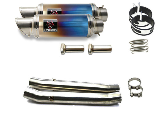 スズキ GSX1300R ハヤブサ 隼 1999-2007 LCIPARTS ショートチタンスリップオンマフラー
